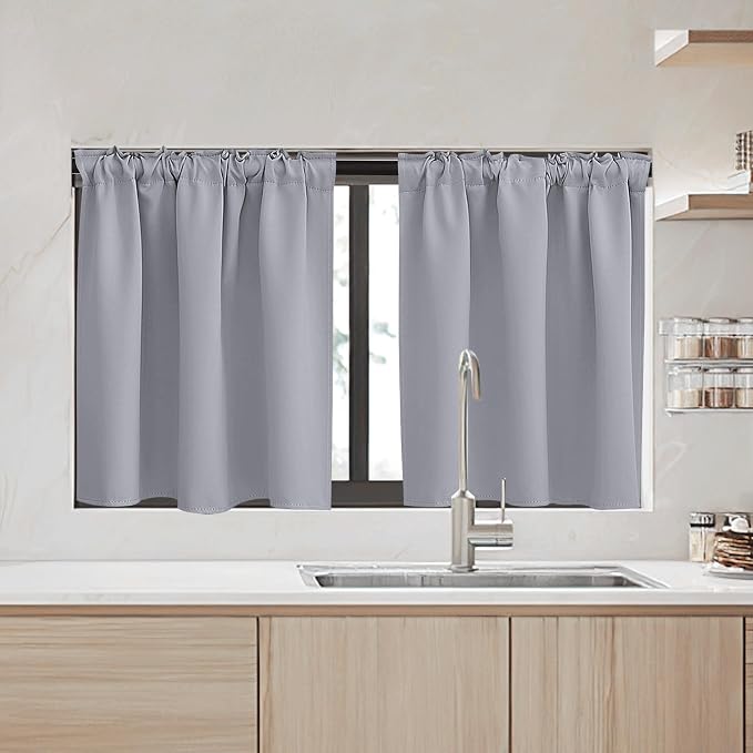 RYB HOME Small Window Curtains - Image 2