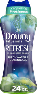 Downy Infusions In-Wash Scent Booster Beads, Birch Water & Botanicals, 24 oz by Downy