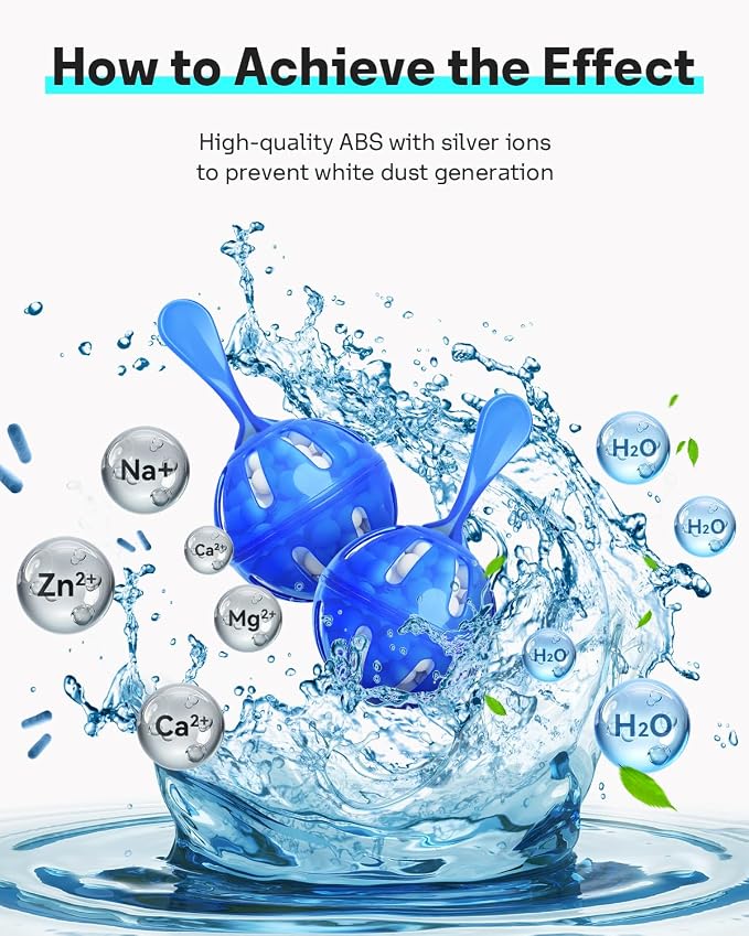 Leemone Humidifier Cleaner 20 Pack, Demineralization Cleaning Ball, Works in - Image 5