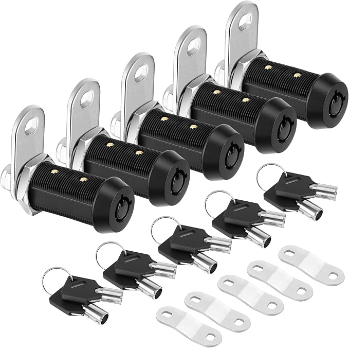PTEROMY 5 Pack Cabinet Lock by PTEROMY
