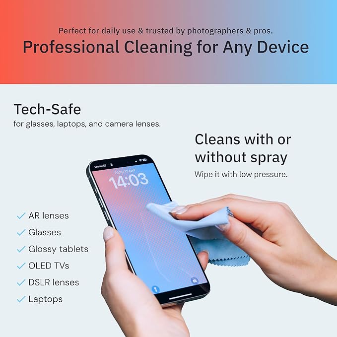 Elite Screens Microfiber Cleaning Cloth Set - Image 4