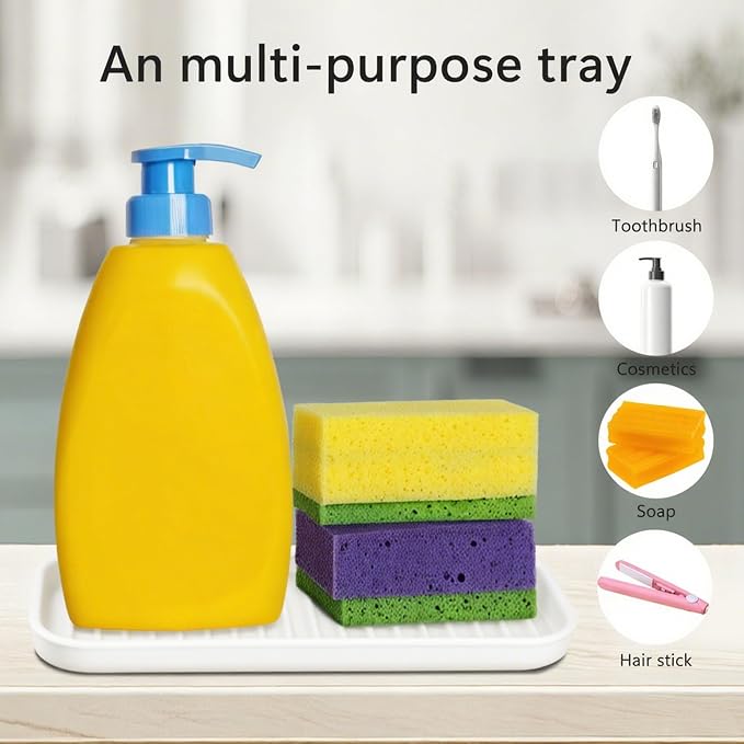 Mofason Silicone Sponge Holder, Tray - Image 3