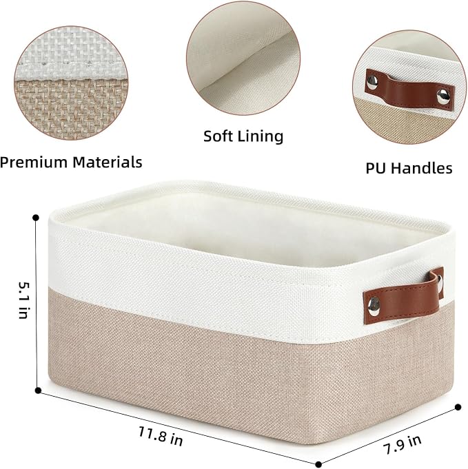 DULLEMELO Collapsible Fabric Storage Bins - Image 2