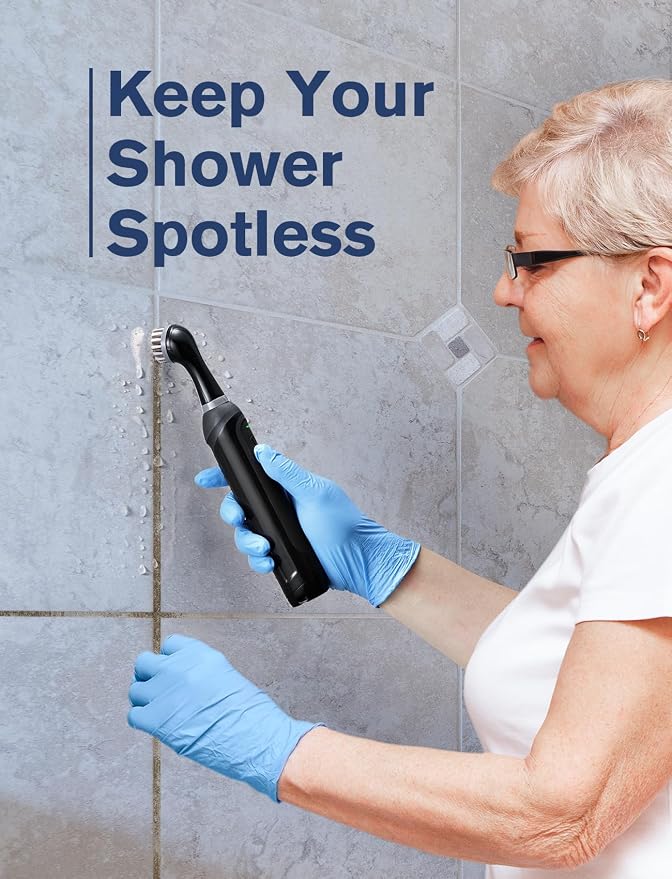 Sweepulire Rechargeable Electric Grout Brush, 2025 New Power Cleaning Brush - Image 3