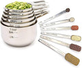 Simply Gourmet Measuring Cups and Spoons Set of 12 – Stainless Steel Kitchen by SimplyGourmet