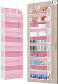 2 Pack Over The Door Storage Organizer by TAHAVICE