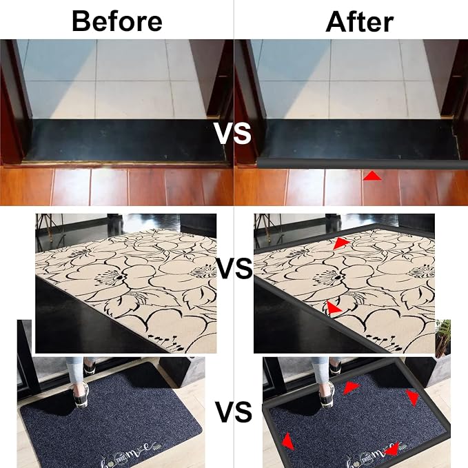 Floor/Door Flat Transition Strip & Self Adhesive Floor Vinyl Floor Edge Trim - Image 6