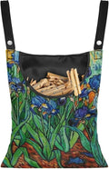 Floral Print Clothespin Organizer Bag Fashion Clothespin Storage Organizer by CREAMIC
