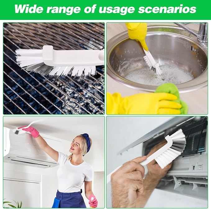 Yinkin 24 Pcs Kitchen Scrub Brush Bulk Sink Bathroom Edge Corner Cleaning Brush - Image 4