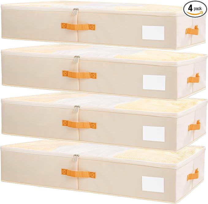 Criusia Under Bed Storage Bins by Criusia