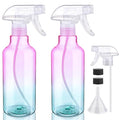 Plastic Spray Bottle 16.9oz Empty Spray Bottles Refillable Container Trigger by Hethyo