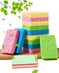 METUUTER 12-Count Kitchen Sponges- Compressed Cellulose Sponges Non-Scratch by METUUTER