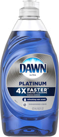 Dawn Platinum Dishwashing Liquid Dish Soap, Refreshing Rain Scent, 14.6 fl oz by Dawn
