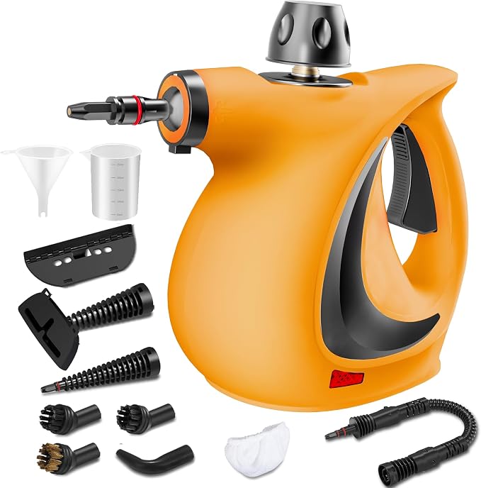 Spurgehom Handheld Steam Cleaner, Portable Steamer by Spurgehom