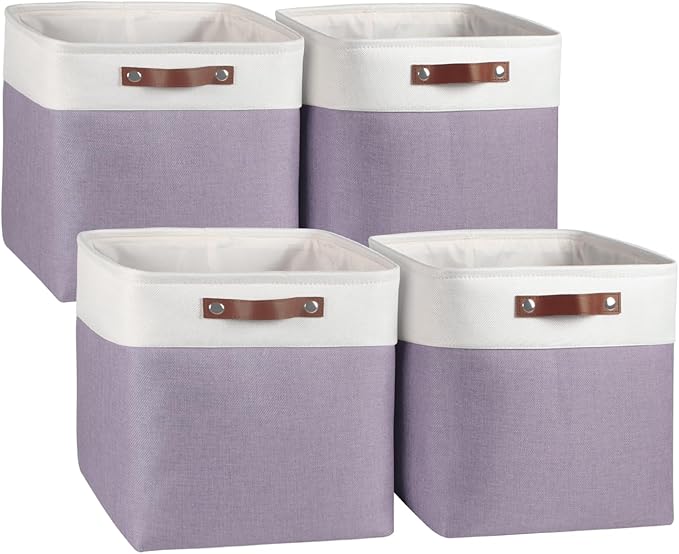 Univivi 13 x 13 x13 Cube Storage Baskets Storage Bins by Univivi