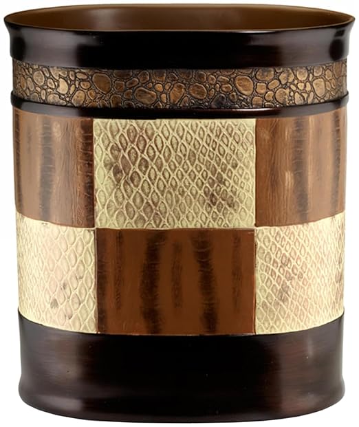 Decorative Trash Can for Bathroom, Office & Bedroom by ZahariHome