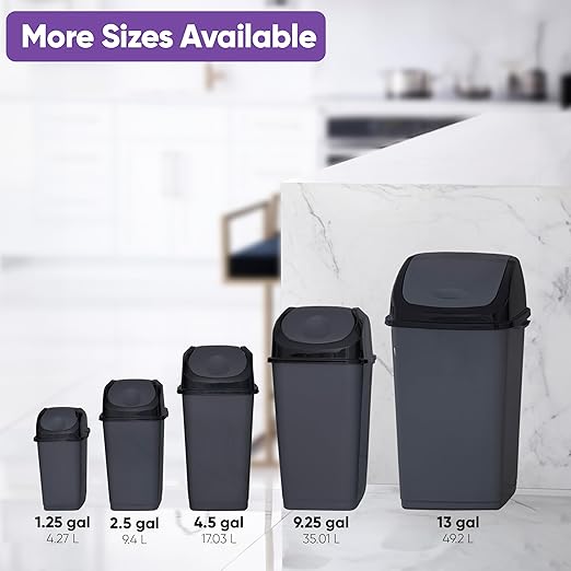 Superio Kitchen Trash Can 13 Gallon - Image 8