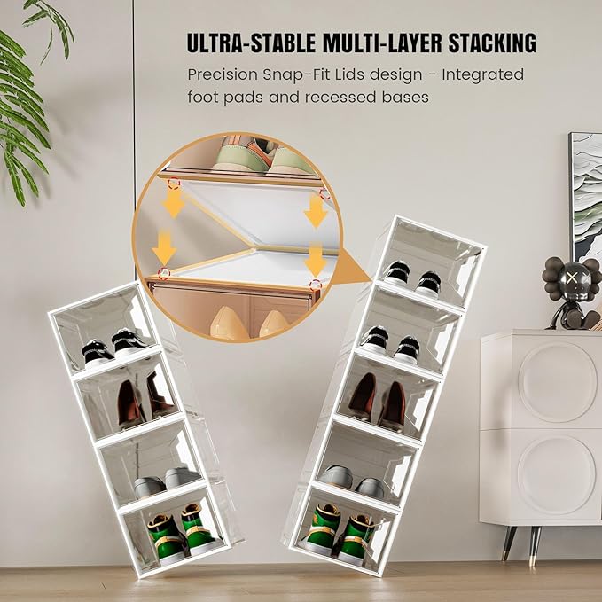 X-Large Stackable Shoe Boxes - Image 3