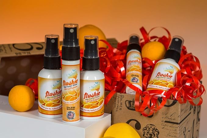 Flushie Pre-Toilet Sprays for Poop Travel Size Toiletries Bathroom Spray for - Image 3