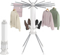 Clothes Drying Rack Foldable, Portable 4-Legged Laundry Drying Racks, Shoe by SUNOUTLY