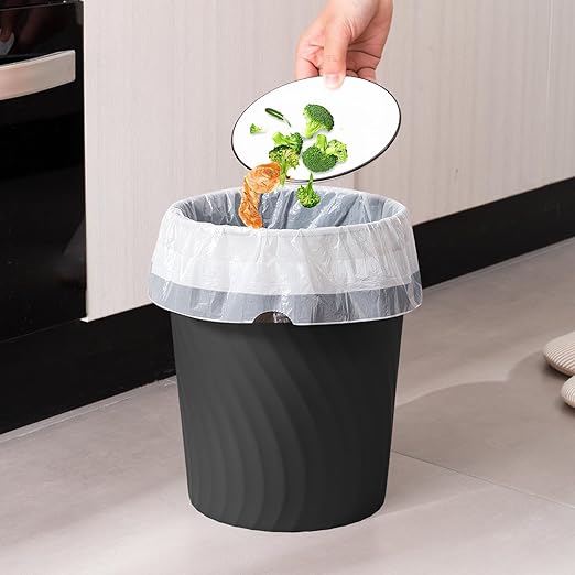 YGJT Small Trash Can, 3 Pack 1.8 Gallons Bathroom Trash Can Waste Basket - Image 4