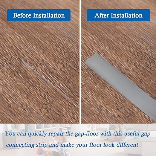Floor Transition Strip Self Adhesive Floor Cover Strips Laminate 3" Wide Vinyl - Image 4