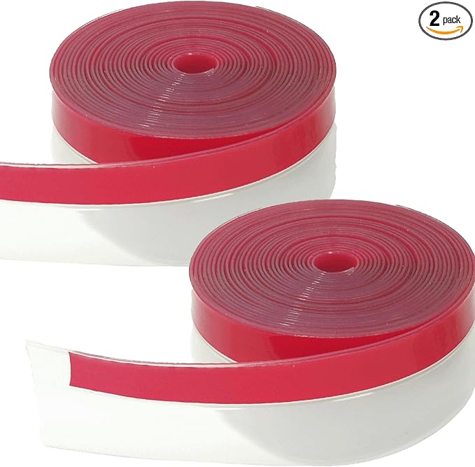 Clear Weather Stripping Tape, Door Draft Seal Silicone Strip. Enhanced by Brandzini