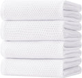 Homaxy 100% Cotton Oversized Waffle Weave Kitchen Dish Towels, Ultra Soft by Homaxy