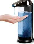 Secura 17oz / 500ml Premium Touchless Battery Operated Electric Automatic Soap by Secura