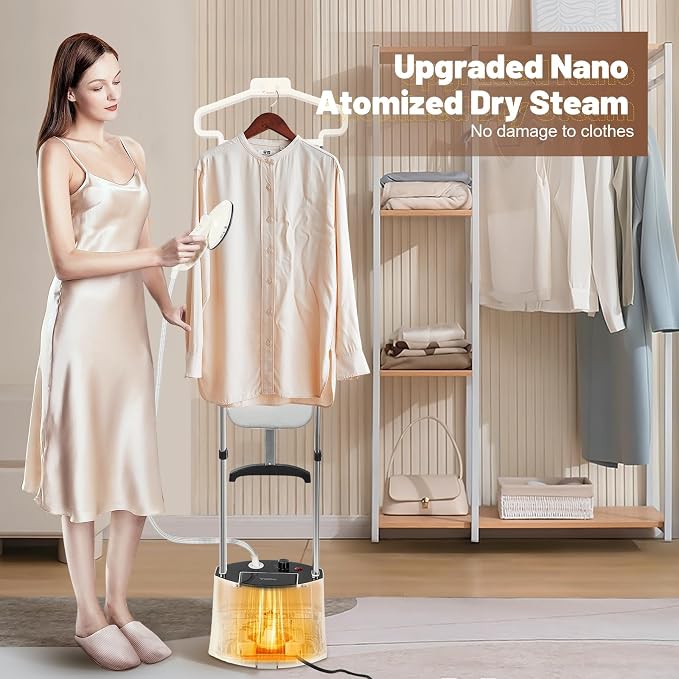 Standing Garment Steamer 1500W Professional Steamer - Image 2