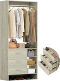 Aheaplus 2.5FT Closet System by Aheaplus