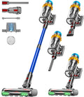 Cordless Vacuum Cleaner, 600W 50KPA 65Min Powerful Vacuum Cleaners by JRFYHFT