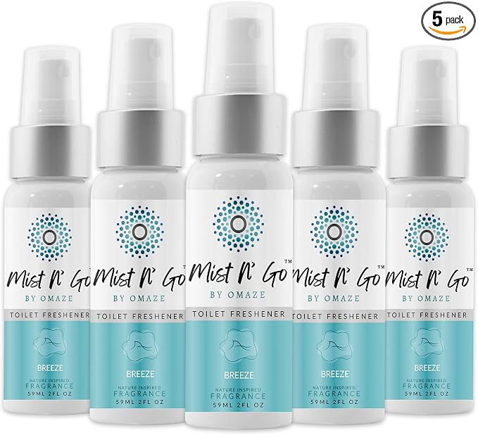 Mist N’ Go by Omaze Travel Bathroom Spray by MISTNGO