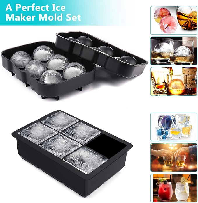 Large Ice Cube Trays Ice Ball Maker - Image 4