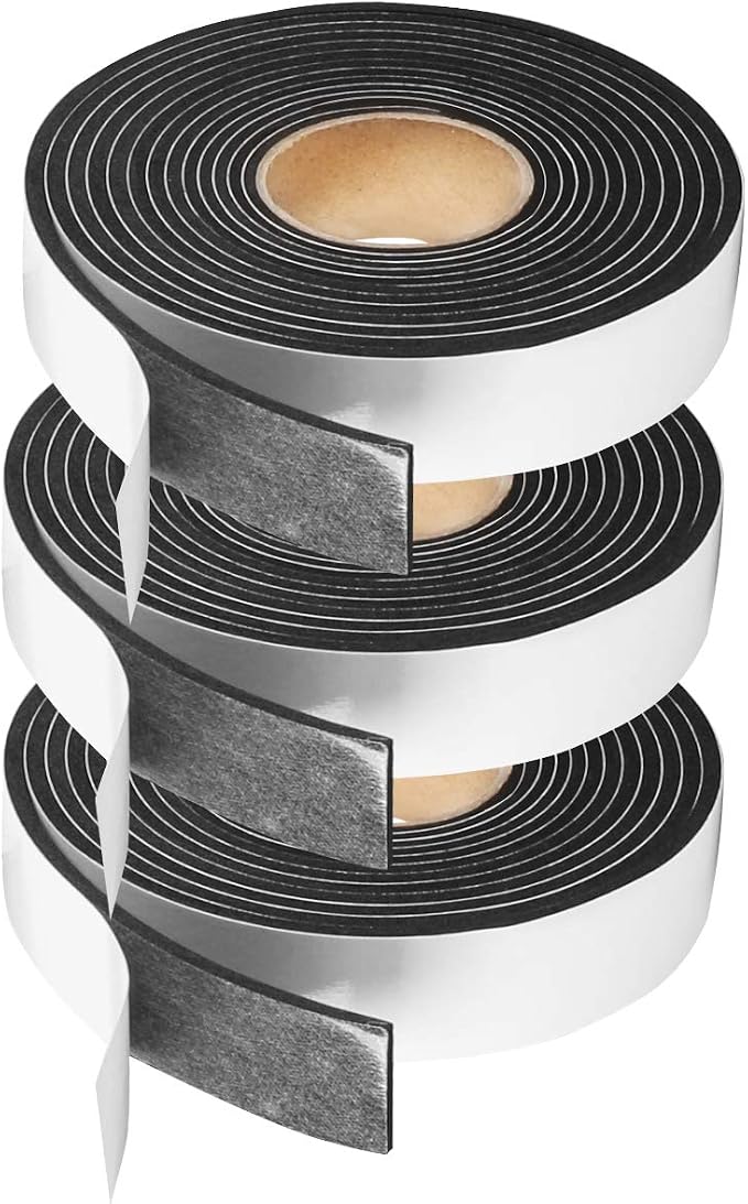 Foam Tape Weather Stripping Window Seal, Adhesive Closed Cell Weather Strip by YIJUHOU