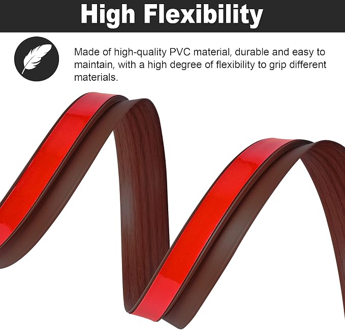 10Ft Carpet Floor Transition Strip, Self Adhesive Floor Edging Trim Strip - Image 5