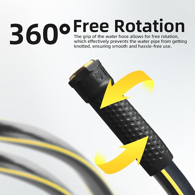Solution4Patio Lead-in Garden Hose 3/4 in. x 25 ft. -Heavy Duty Durable - Image 3