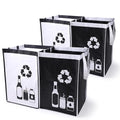 Recycle Waste Bag for Kitchen Home- Large Indoor Recycling Bins Trash Sorting by REFARICO