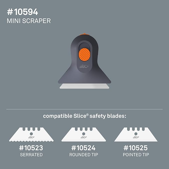 Slice 10594-CS Small Scraper, Ceramic Blade, Lasts 11x Longer Than Metal - Image 3