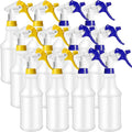 Eccliy 12 Pcs 16 Oz Plastic Spray Bottle, Adjustable Empty Reusable Sprayer by Eccliy