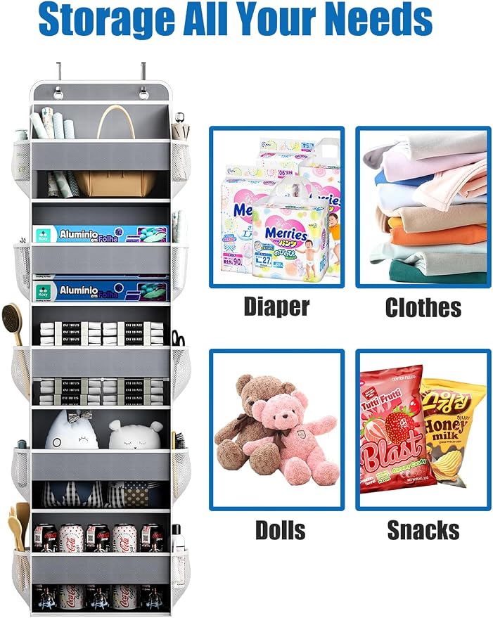 Over The Door Storage Organizer, RV Bathroom Organizer, Over The Door Organizer - Image 7