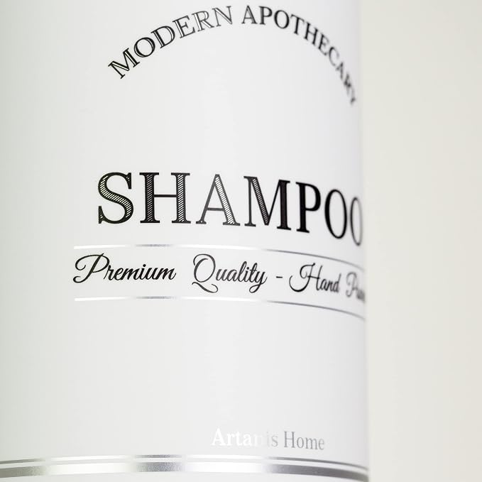 Clear Refillable Shampoo, Conditioner, and Body Wash Bottles - Image 4