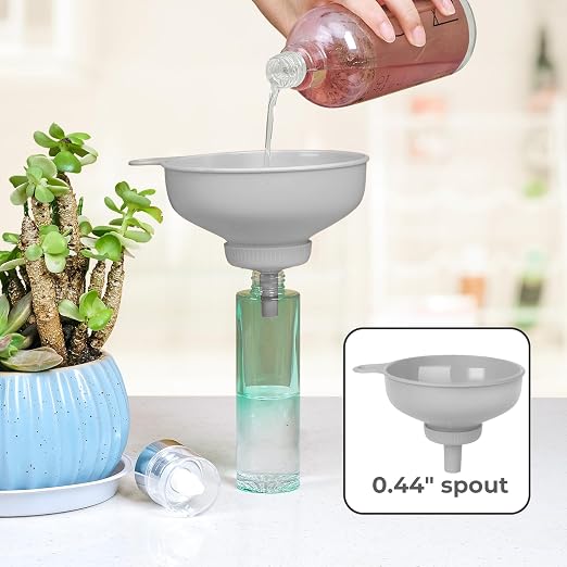 Wide Mouth Kitchen Funnel, Food Grade Plastic Cooking Canning Funnel - Image 6