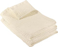 GILDEN TREE Waffle Hand Towels for Bathroom Quick Dry Towel Super Absorbent by GildenTree