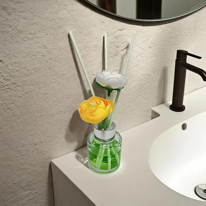 8PCS Reed Diffuser Bottles Empty, Diffuser Bottle Capacity 50ml Diffuser Stick - Image 7