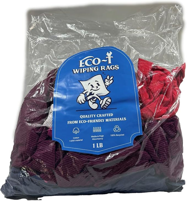1 Lb Bag Eco-T Mechanic Shop Rags by ALL+RAGS