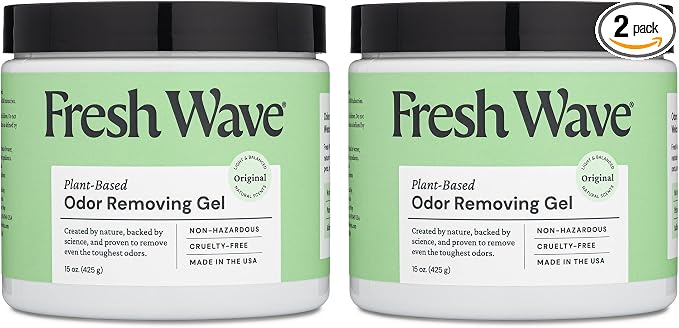 Fresh Wave Odor Removing Gel, 15 oz., Safer Odor Relief, Natural Plant-Based by FreshWave