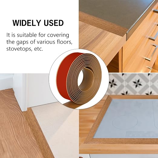 16.4Ft Floor Transition Strip Self Adhesive Vinyl Cover Floor Strip Flat - Image 5