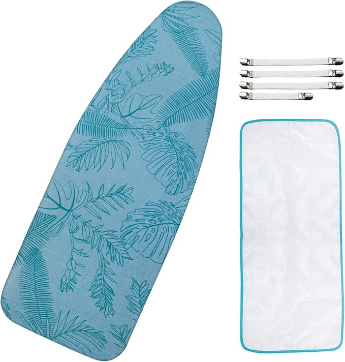 Ironing Board Cover for 18" x 49", Extra-Wide Pad by Dalykate