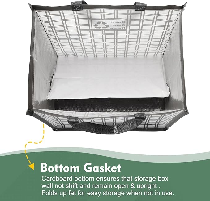 Lily queen Recycle Bin Bags for Kitchen Home Trash Cans Sorting Bins 12 Gallon - Image 2